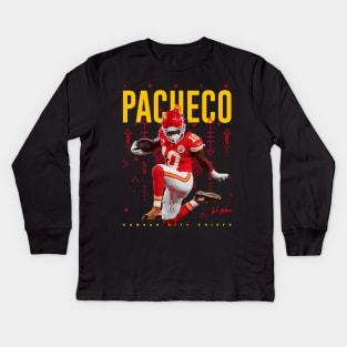 Isiah Pacheco Kids Long Sleeve T-Shirt